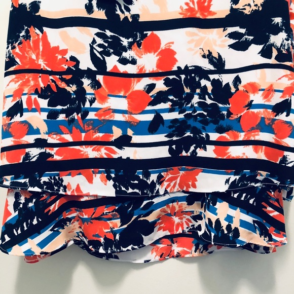 SOLD: Tropical Print Floral Blouse - Picture 6 of 6